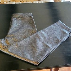 Forever 21 Contemporary Black glitter dress pants